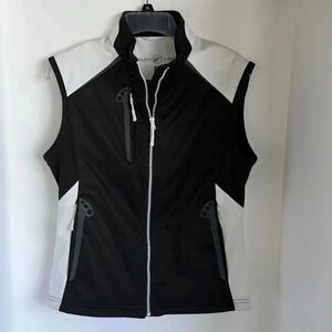 Glen Echo Golf, Ladies Size Medium, Zip Up With Pockets, Golf Vest